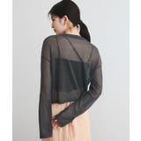 コード刺繍シアーニット | VIS | 詳細画像9