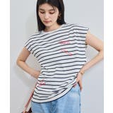 フレンチスリーブロゴアソートTシャツ | VIS | 詳細画像3