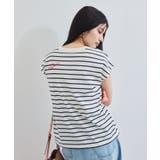 フレンチスリーブロゴアソートTシャツ | VIS | 詳細画像4