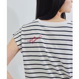 フレンチスリーブロゴアソートTシャツ | VIS | 詳細画像5