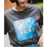 【夏トク価格】【接触冷感】箔グラフィックアートTシャツ | VIS | 詳細画像7
