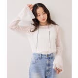 フレアスリーブレーストップス | VIS | 詳細画像8