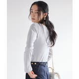 シャーリングギャザーカットソー | VIS | 詳細画像12