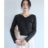 シャーリングギャザーカットソー | VIS | 詳細画像16