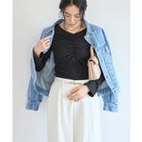 シャーリングギャザーカットソー | VIS | 詳細画像19