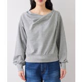 ドレープスウェットプルオーバー | VIS | 詳細画像28