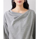 ドレープスウェットプルオーバー | VIS | 詳細画像29