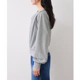 ドレープスウェットプルオーバー | VIS | 詳細画像30