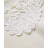 レースカラーニットプルオーバー/イージーケア | VIS | 詳細画像31