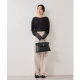 ラメメッシュスリーブ切り替えシアーロンT | VIS  | 詳細画像19 