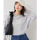 ラメメッシュスリーブ切り替えシアーロンT | VIS  | 詳細画像27 