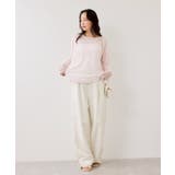 ラメメッシュスリーブ切り替えシアーロンT | VIS  | 詳細画像3 