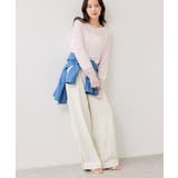 ラメメッシュスリーブ切り替えシアーロンT | VIS  | 詳細画像8 