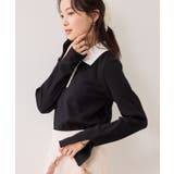 バイカラーポロ襟カットソー/イージーケア | VIS  | 詳細画像14 