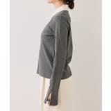 バイカラーポロ襟カットソー/イージーケア | VIS  | 詳細画像24 