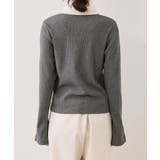 バイカラーポロ襟カットソー/イージーケア | VIS  | 詳細画像25 