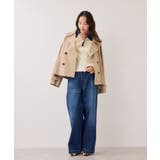 バイカラーポロ襟カットソー/イージーケア | VIS  | 詳細画像8 