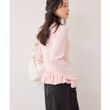 スラブヤーンペプラムフリルニットプルオーバー | VIS  | 詳細画像20 