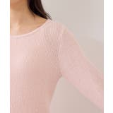 スラブヤーンペプラムフリルニットプルオーバー | VIS  | 詳細画像26 