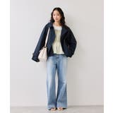 シャーリングビスチェドッキングニット/イージーケア | VIS  | 詳細画像12 