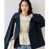 シャーリングビスチェドッキングニット/イージーケア | VIS  | 詳細画像13 