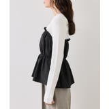 シャーリングビスチェドッキングニット/イージーケア | VIS  | 詳細画像21 