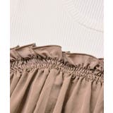 シャーリングビスチェドッキングニット/イージーケア | VIS  | 詳細画像28 