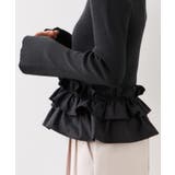 裾フリルティアードドッキングニット | VIS  | 詳細画像18 