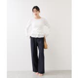 裾フリルティアードドッキングニット | VIS  | 詳細画像2 