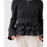 裾フリルティアードドッキングニット | VIS  | 詳細画像21 