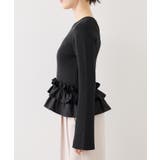 裾フリルティアードドッキングニット | VIS  | 詳細画像23 