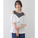 フロントリボンドッキングトップス/2WAY | VIS  | 詳細画像10 