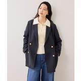 ダブルカラーポロニットトップス | VIS | 詳細画像19