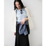 フォト＆ロゴプリントフレンチスリーブTシャツ/接触冷感 | VIS  | 詳細画像15 
