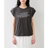 フォト＆ロゴプリントフレンチスリーブTシャツ/接触冷感 | VIS  | 詳細画像27 