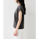 フォト＆ロゴプリントフレンチスリーブTシャツ/接触冷感 | VIS  | 詳細画像28 