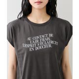 フォト＆ロゴプリントフレンチスリーブTシャツ/接触冷感 | VIS  | 詳細画像30 