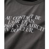 フォト＆ロゴプリントフレンチスリーブTシャツ/接触冷感 | VIS  | 詳細画像35 