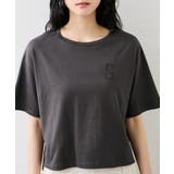 ボクシークロップド刺繍Tシャツ | VIS  | 詳細画像24 