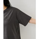 ボクシークロップド刺繍Tシャツ | VIS  | 詳細画像25 