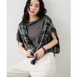 ボクシークロップド刺繍Tシャツ | VIS  | 詳細画像7 