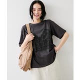 トロンプルイユプリントTシャツ | VIS  | 詳細画像12 