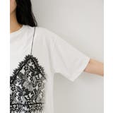 トロンプルイユプリントTシャツ | VIS  | 詳細画像17 