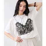 トロンプルイユプリントTシャツ | VIS  | 詳細画像7 