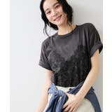 トロンプルイユプリントTシャツ | VIS  | 詳細画像9 
