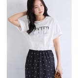 レースレイヤードロゴ半袖Tシャツ | VIS | 詳細画像10