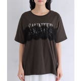 レースレイヤードロゴ半袖Tシャツ | VIS | 詳細画像20
