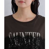 レースレイヤードロゴ半袖Tシャツ | VIS | 詳細画像23