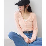 シアーヘンリーロングスリーブTシャツ | VIS | 詳細画像15