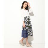 【UVカット】ひんやりVネック7分袖プルオーバー | VIS  | 詳細画像13 